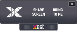 Xest Screen Share Menu 1