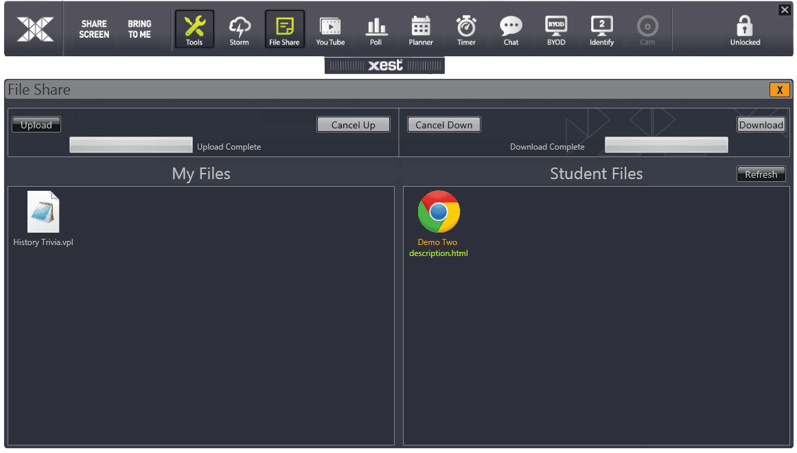 Xest File Share Student Files